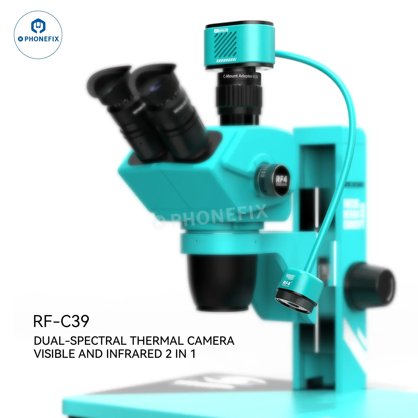 RF4 RF-C39 4K Camera Infrared Dual-Spectral Thermal Imager 2 In 1 - Image 3