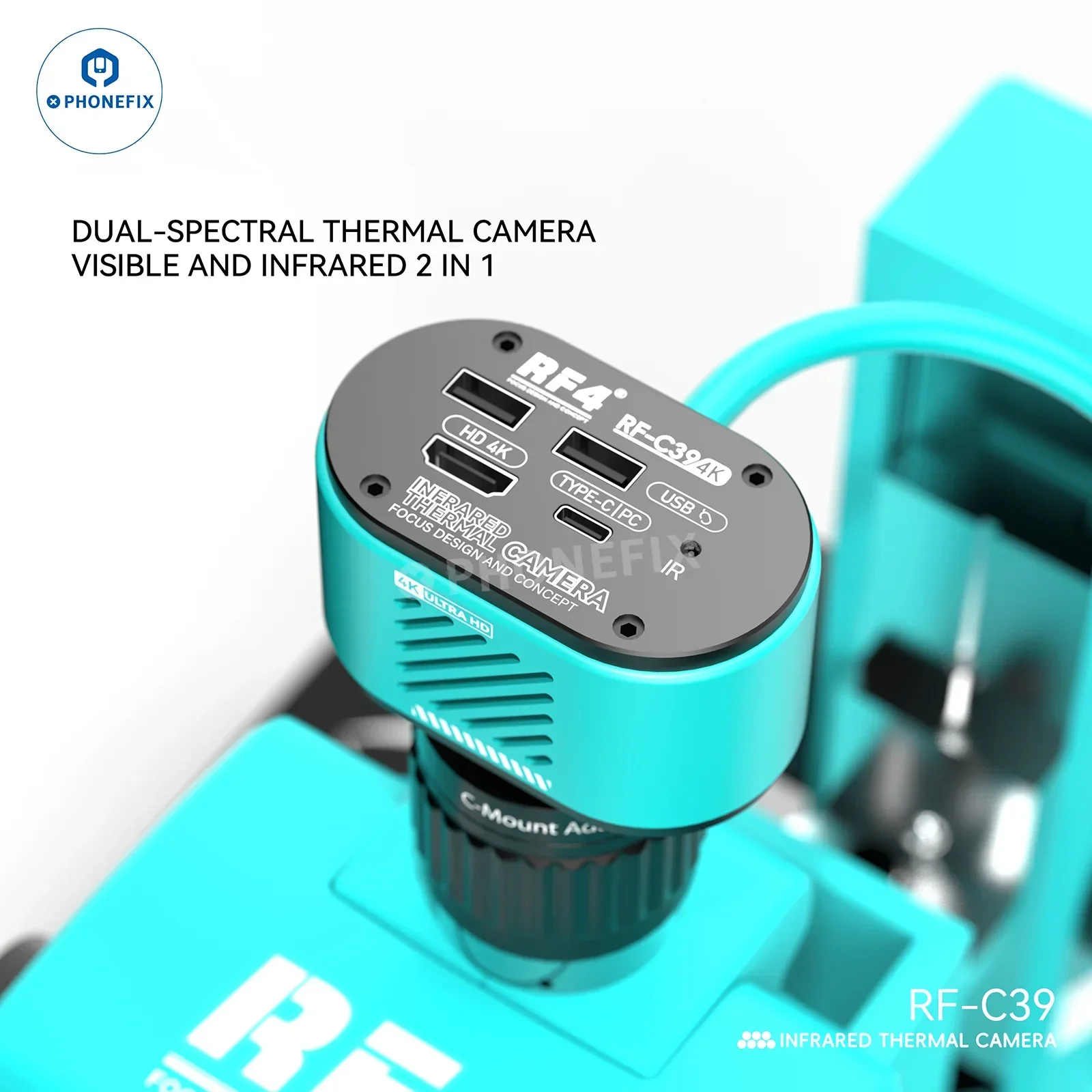 RF4 RF-C39 4K Camera Infrared Dual-Spectral Thermal Imager 2 In 1 - Image 6