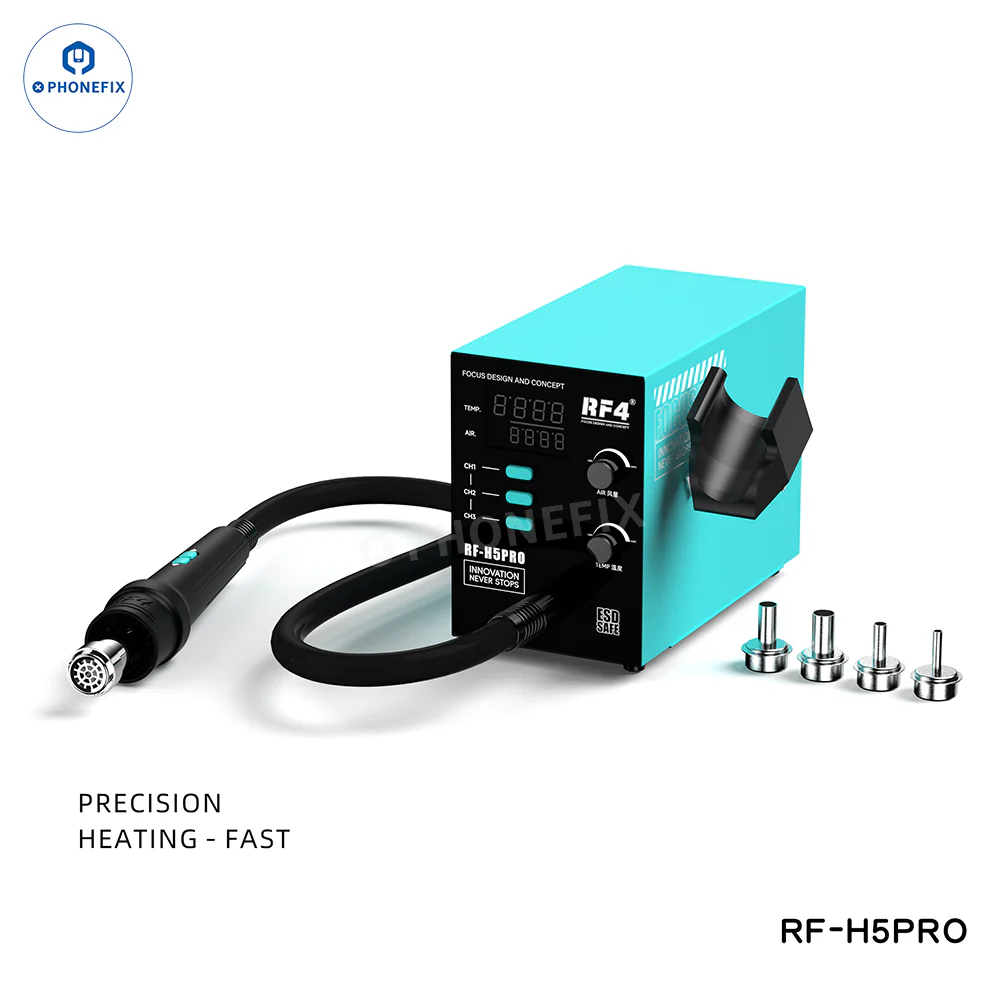RF4 RF-H2 H3 H4 H5 Lead-free Hot Air Soldering Rework Station - Image 5