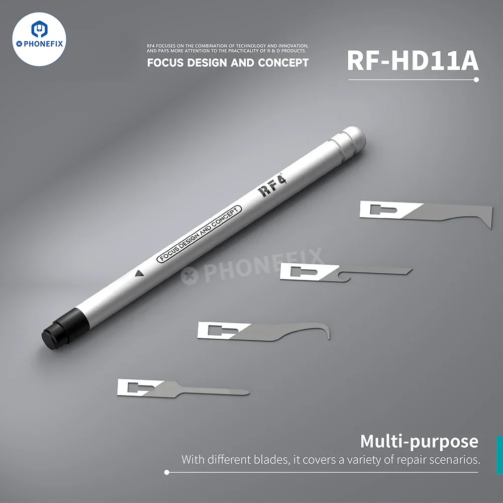 RF4 RF-HD11A RF-HD12B RF-KH13A Phone Repair Blade Scraper Set - Image 6
