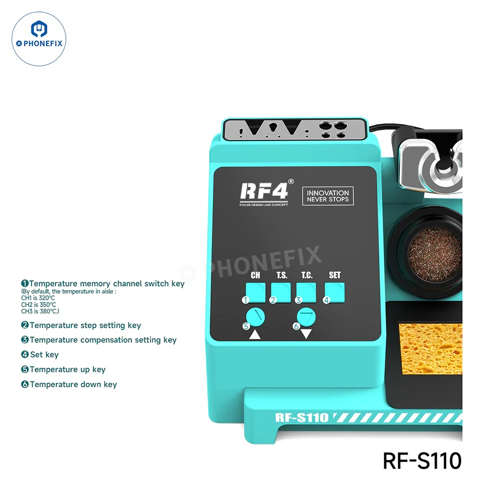 RF4 RF-S110 RF-S210 RF-S310 RF-S510 Smart BGA Soldering Station - Image 6
