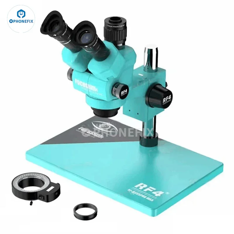 RF4 RF6565Pro 6.5-65X Triocular Synchronous Zoom Microscope - Image 10