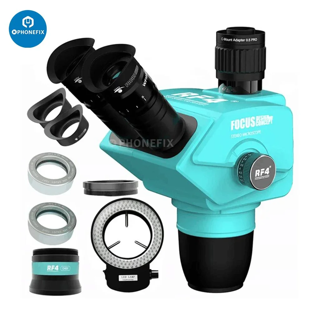 RF4 RF6565Pro 6.5-65X Triocular Synchronous Zoom Microscope - Image 3