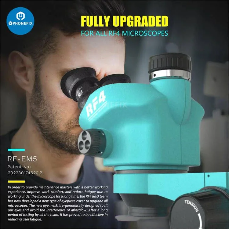 RF4 RF6565Pro 6.5-65X Triocular Synchronous Zoom Microscope - Image 9