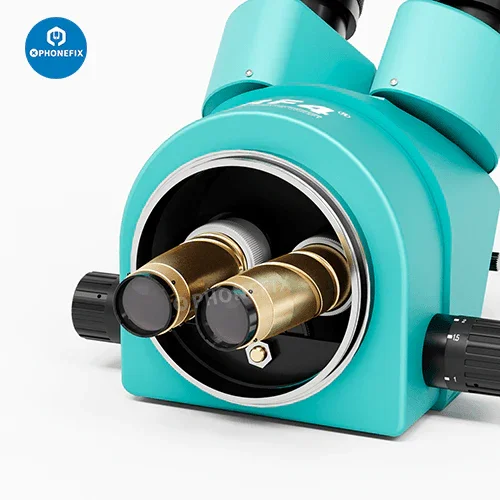 RF4 Simul-Focal Trinocular Zoom Stereo Microscope Head Barlow Lens - Image 2