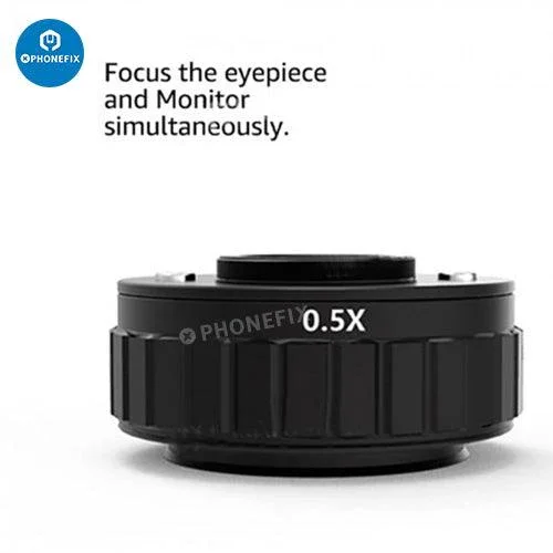 RF4 Trinocular Adapter Lens Dust-Proof Lens Microscope Eyepiece Cover - Image 4
