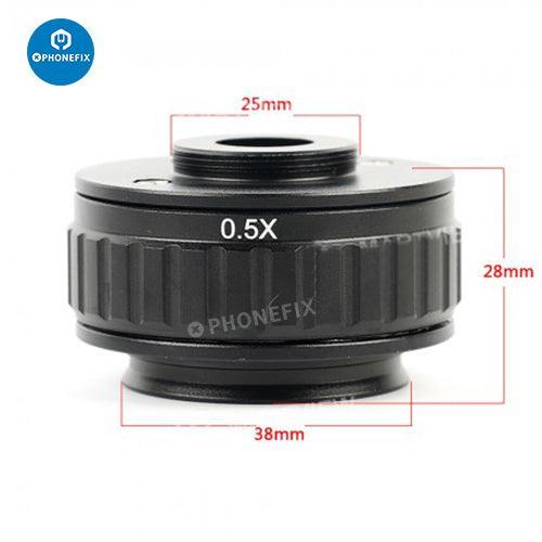 RF4 Trinocular Adapter Lens Dust-Proof Lens Microscope Eyepiece Cover - Image 6