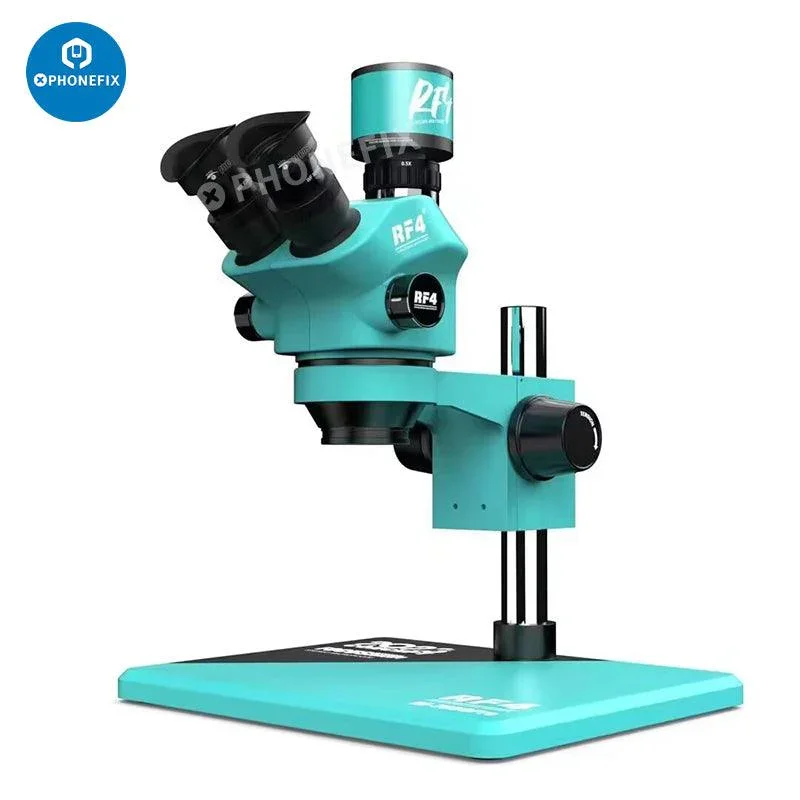 RF7050Pro 7-50X Zoom Trinocular Stereo Microscope With Alloy Base - Image 3