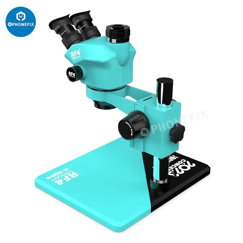 RF7050Pro 7-50X Zoom Trinocular Stereo Microscope With Alloy Base - Image 6