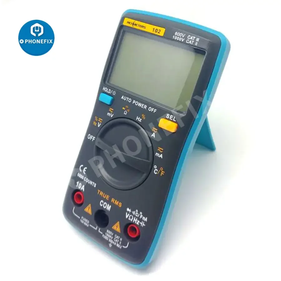 RICHMETERS 102 Pocket Digital Multimeter AC DC Voltage Tester - Image 4