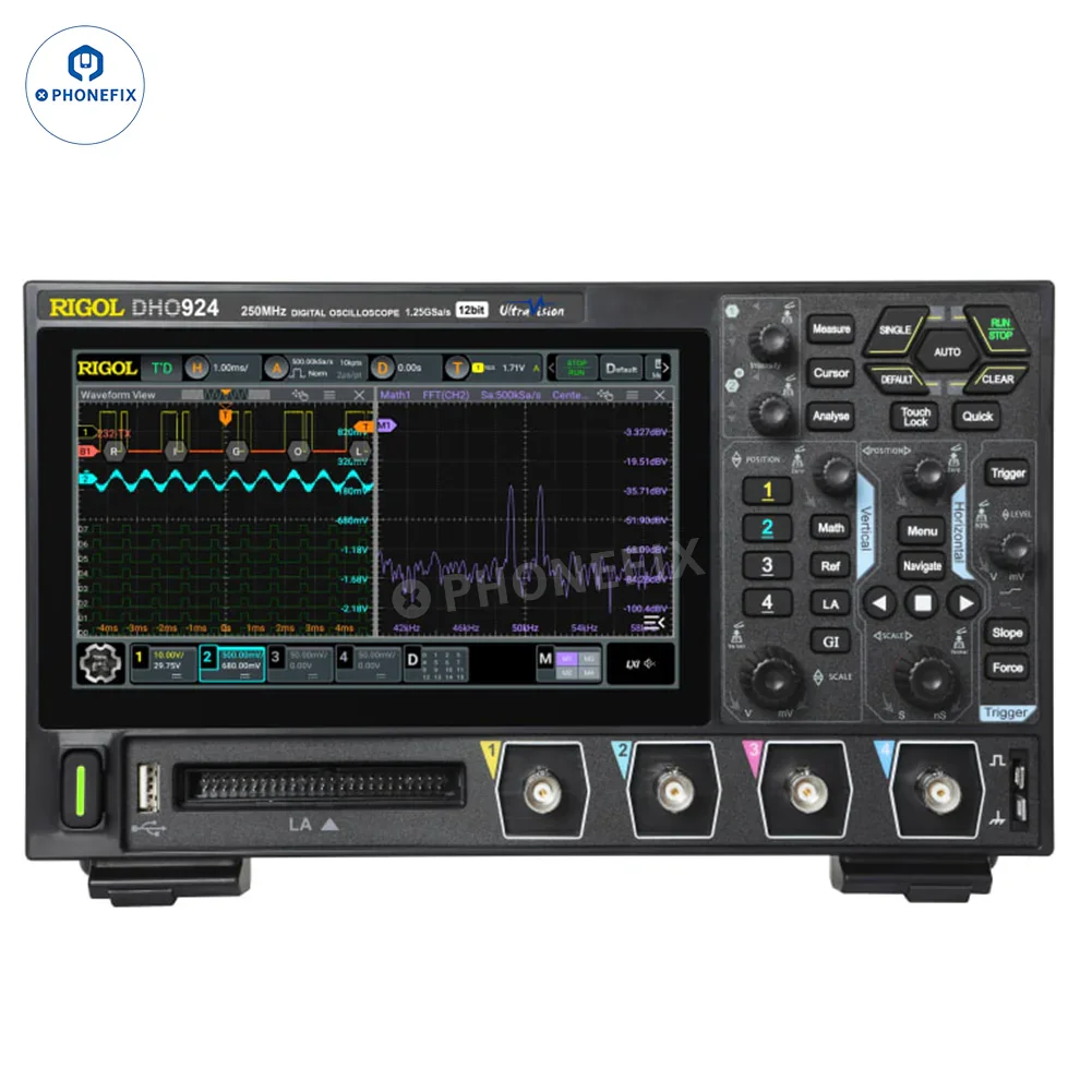 RIGOL DHO914 DHO924S Digital Oscilloscope 4 Channels 250MHz - Image 6
