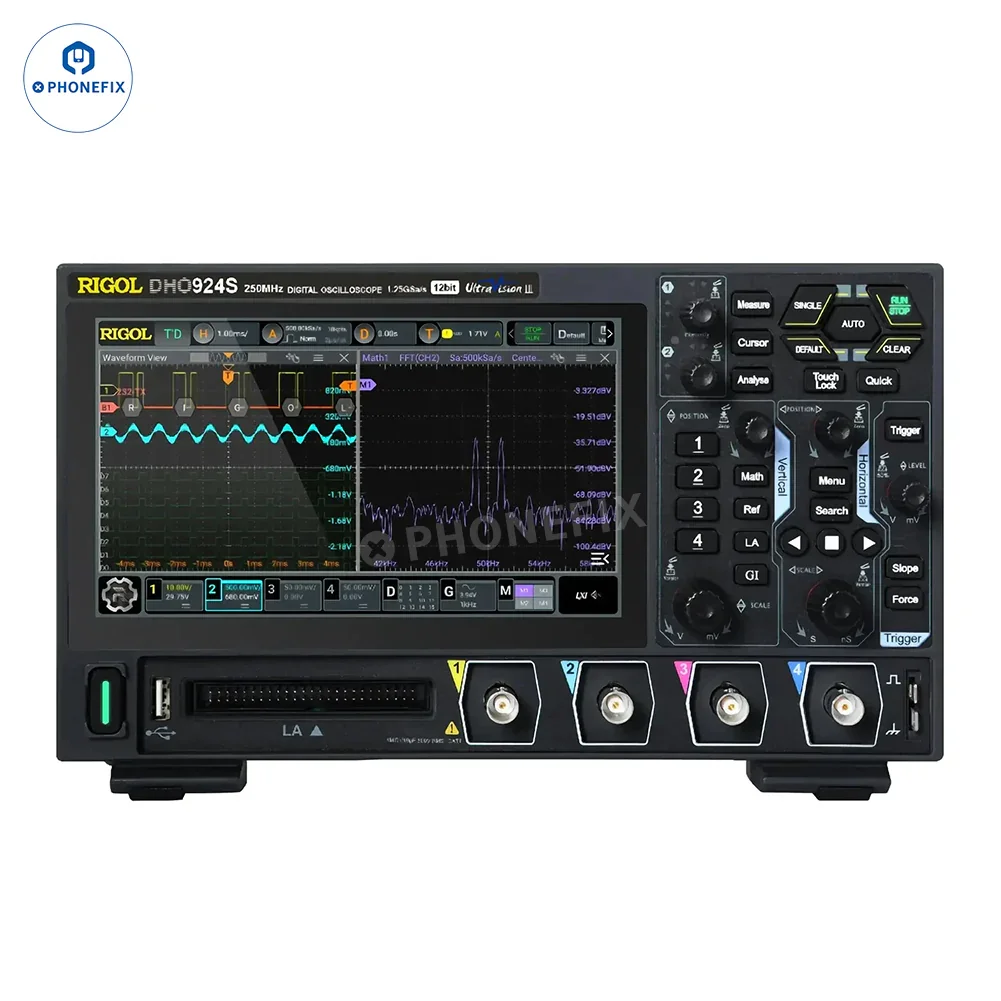 RIGOL DHO914 DHO924S Digital Oscilloscope 4 Channels 250MHz - Image 7
