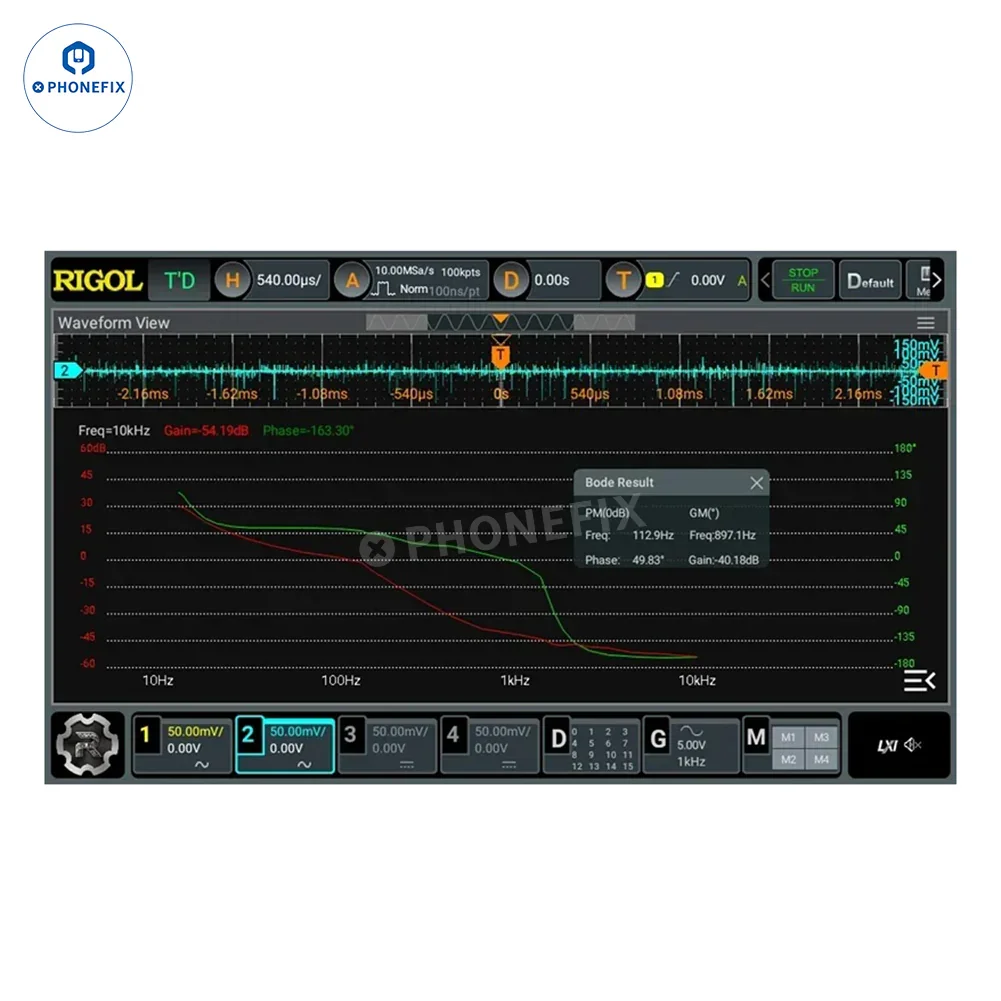 RIGOL DHO914 DHO924S Digital Oscilloscope 4 Channels 250MHz - Image 8