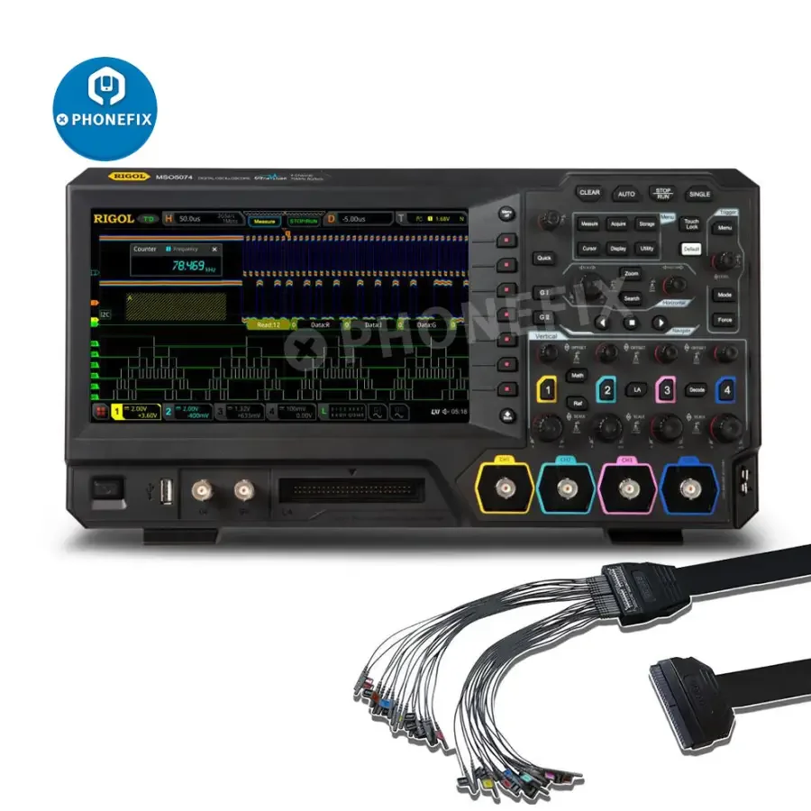 Rigol MSO5074 Four Channels 70 MHz Digital Oscilloscope - Image 3