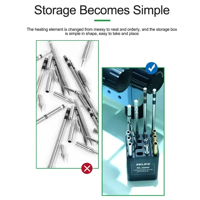 RL-001E  Heating Core Repair Storage Soldering Tips storage box - Image 7