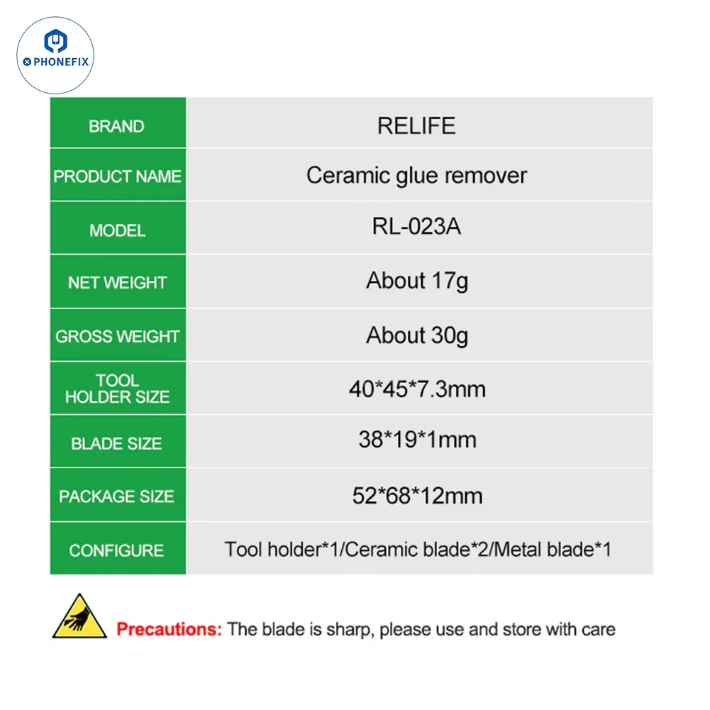 RL-023A RL-023B Phone Glue Remover LCD Frame Opener - Image 10