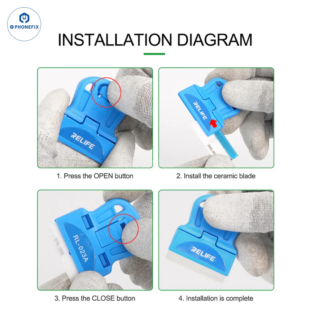 RL-023A RL-023B Phone Glue Remover LCD Frame Opener - Image 7