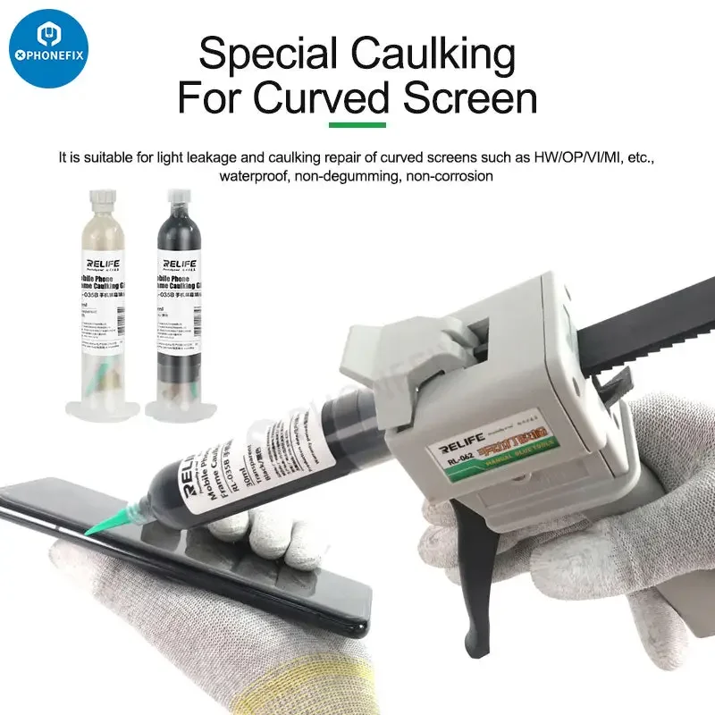 RL-035B Mobile Phone Screen Caulking Glue Universal Sealant 30ml - Image 15