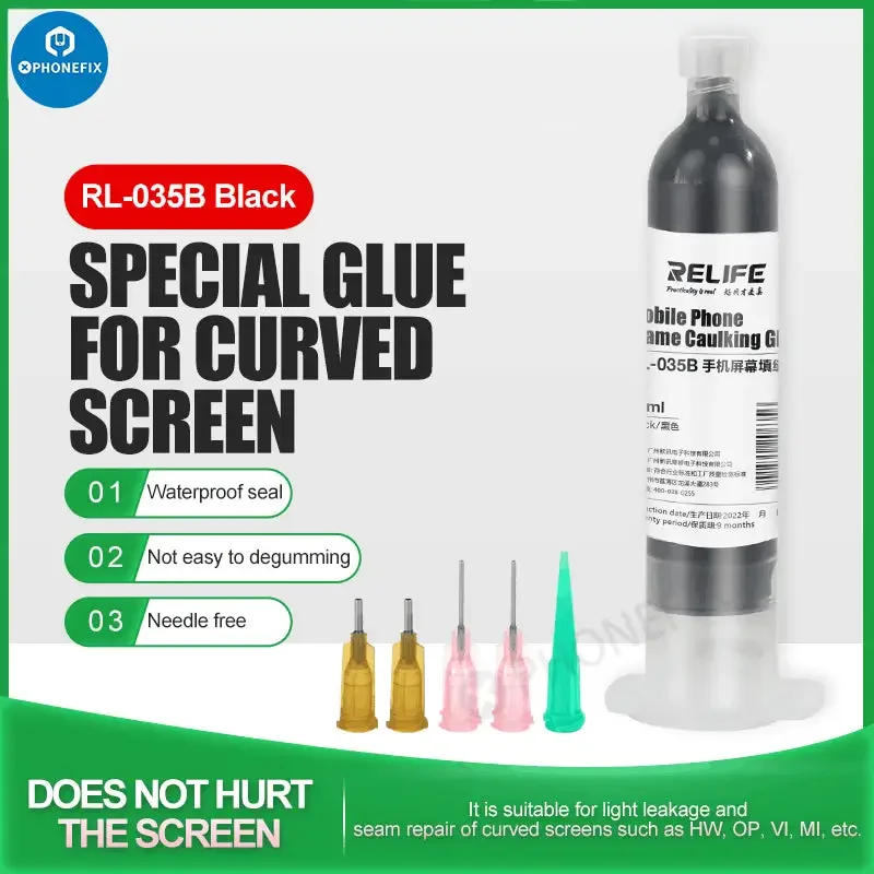 RL-035B Mobile Phone Screen Caulking Glue Universal Sealant 30ml - Image 2