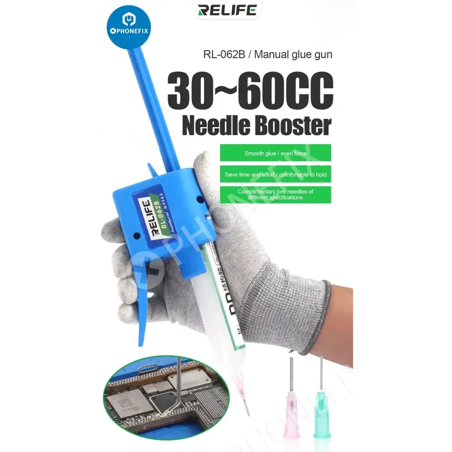 RL-062A RL-062B RL-062C Manual Glue Gun Solder Flux Dispenser - Image 11