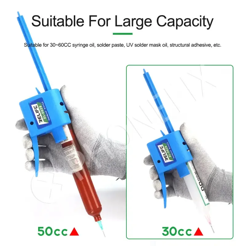 RL-062A RL-062B RL-062C Manual Glue Gun Solder Flux Dispenser - Image 9