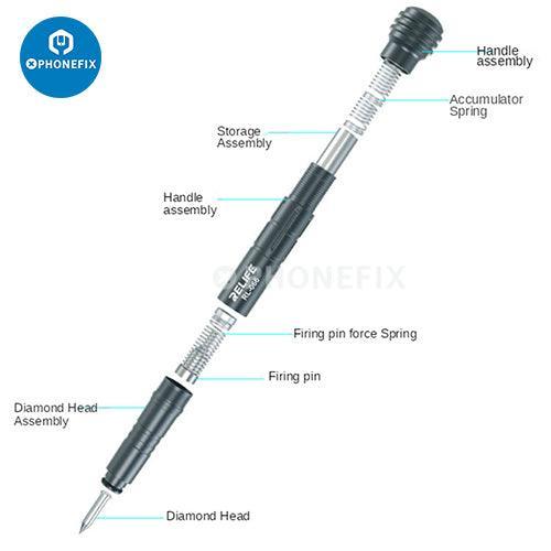 RL-066 Back Cover Frame Blasting Pen For iPhone 8-14 Pro Max Repair - Image 7