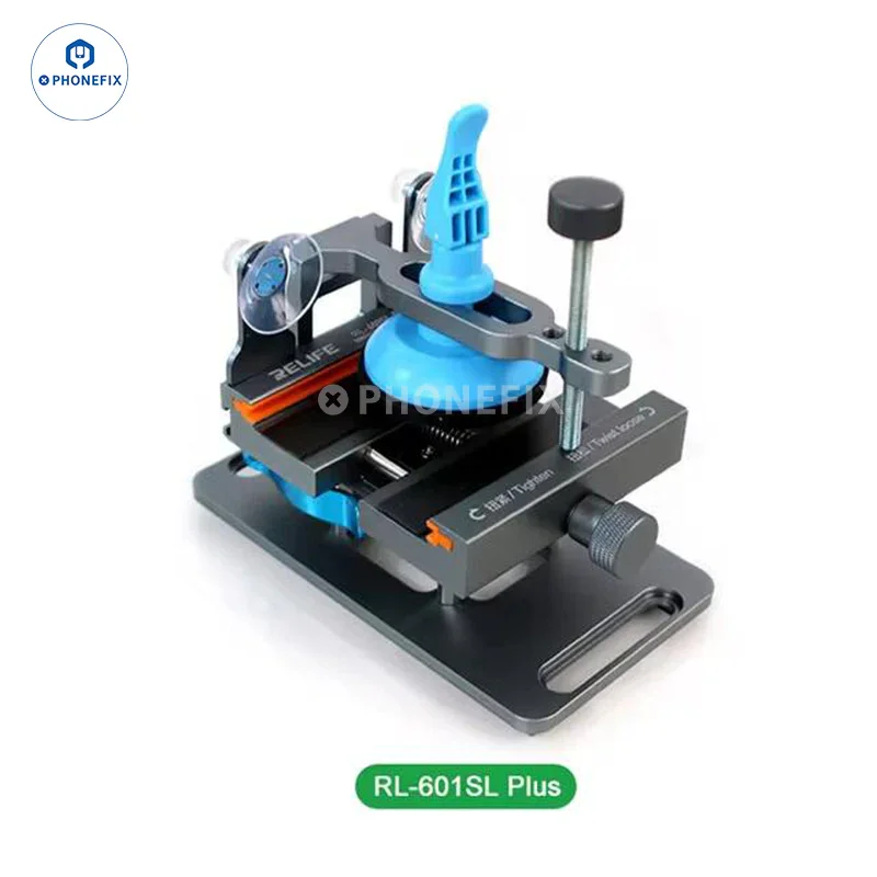 RL-601S Mobile Phone Rear Glass Cover Removal Tool Rotating Fixture - Image 13