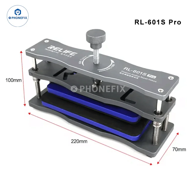 RL-601S Mobile Phone Rear Glass Cover Removal Tool Rotating Fixture - Image 15