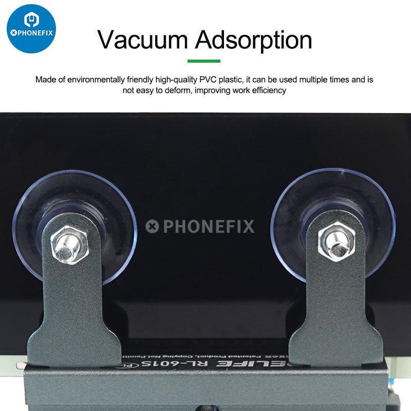 RL-601S Mobile Phone Rear Glass Cover Removal Tool Rotating Fixture - Image 20