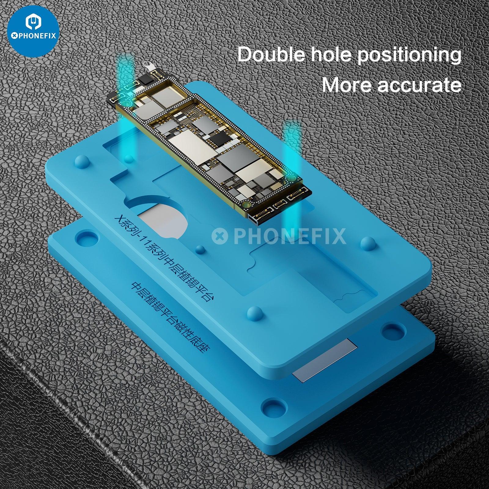 RL-601T iPhone X-17 Middle Layer BGA Reballing Planting Tin Platform - Image 16