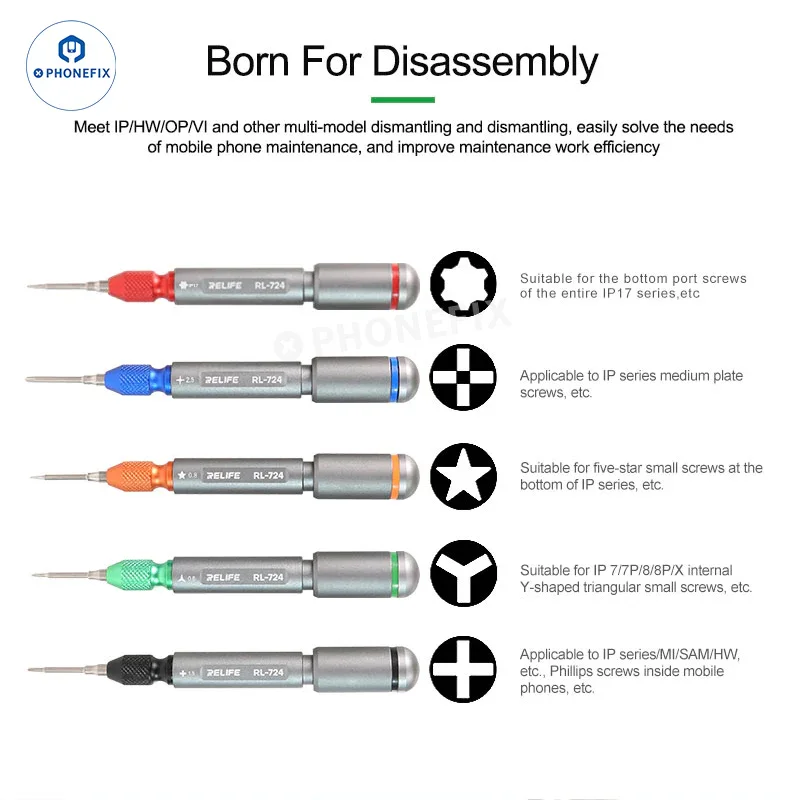 RL-724 High Precision Torque Screwdriver Phone Disassembly Tool - Image 3