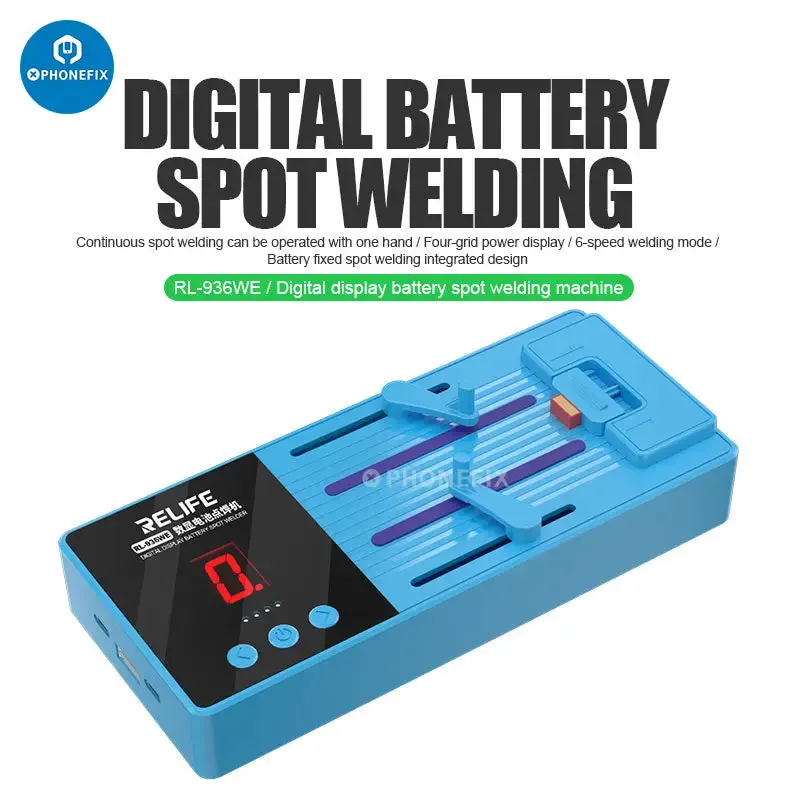 RL-936WE Battery Spot Welding Machine Phone Computer Repair - Image 2