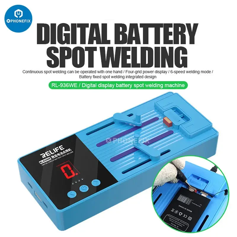 RL-936WE Battery Spot Welding Machine Phone Computer Repair - Image 5