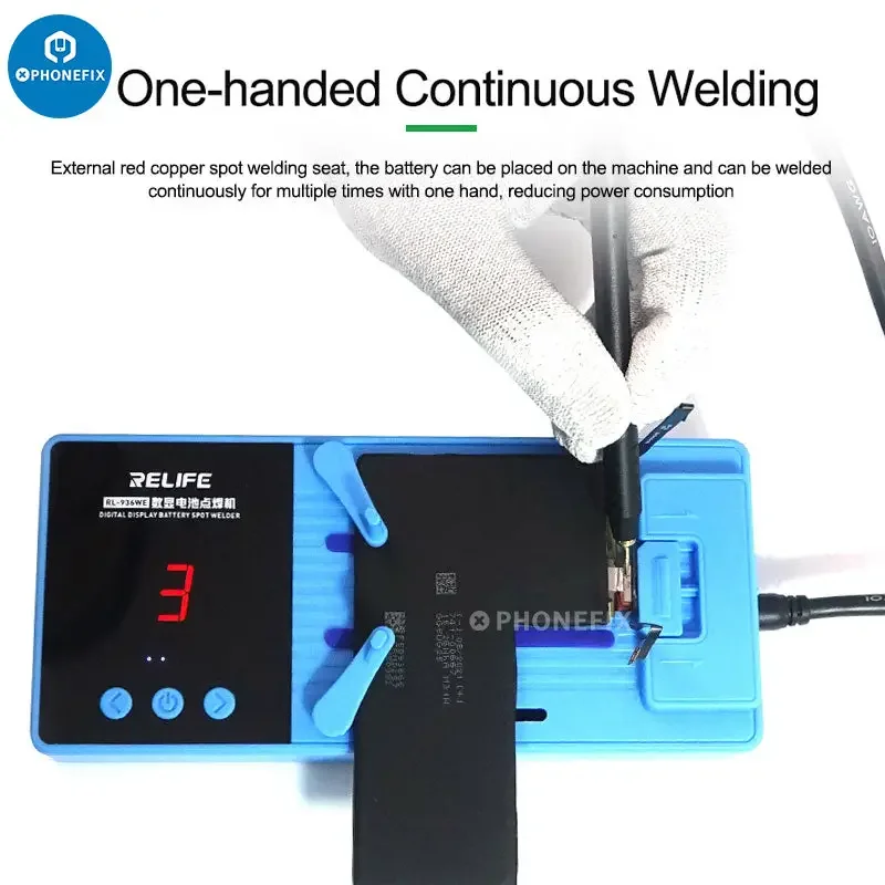 RL-936WE Battery Spot Welding Machine Phone Computer Repair - Image 7