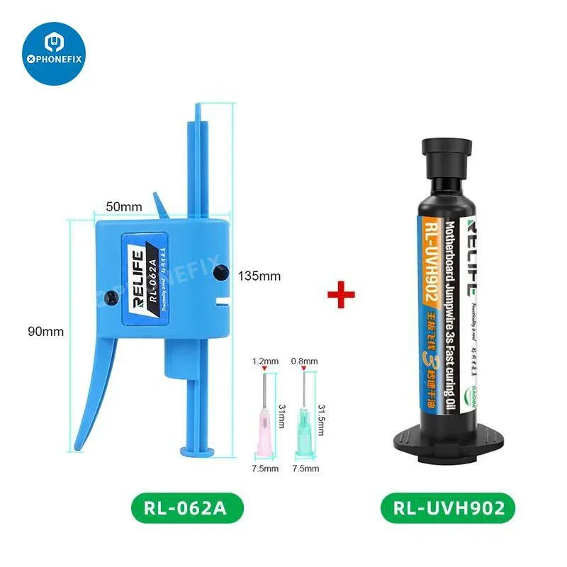 RL-UVH902 UV Transparent Curing Oil Jump Wire Quick Dry Solder Paste - Image 2