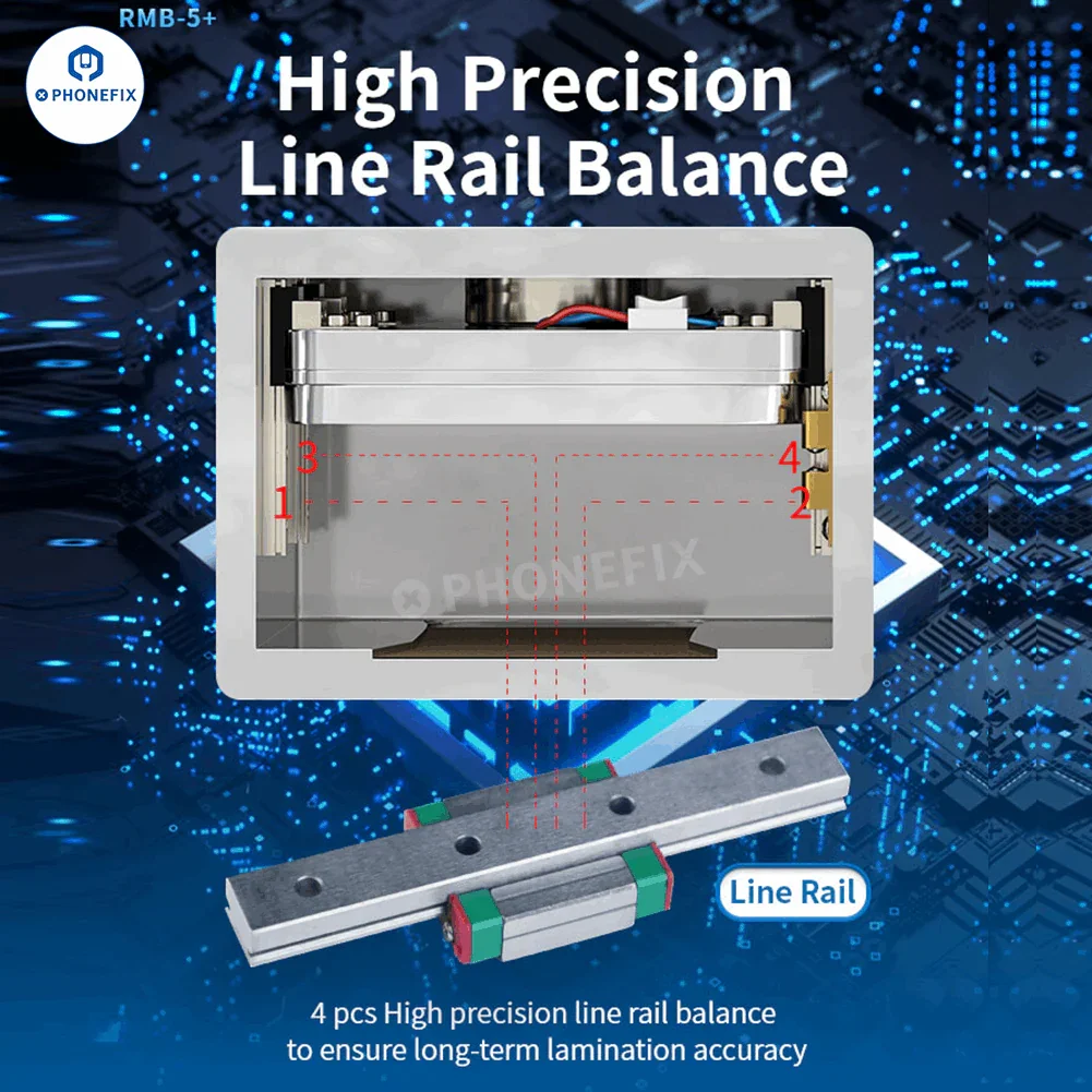RMB-5 Plus Screen OCA Lamination Bubble Removal Machine - Image 5