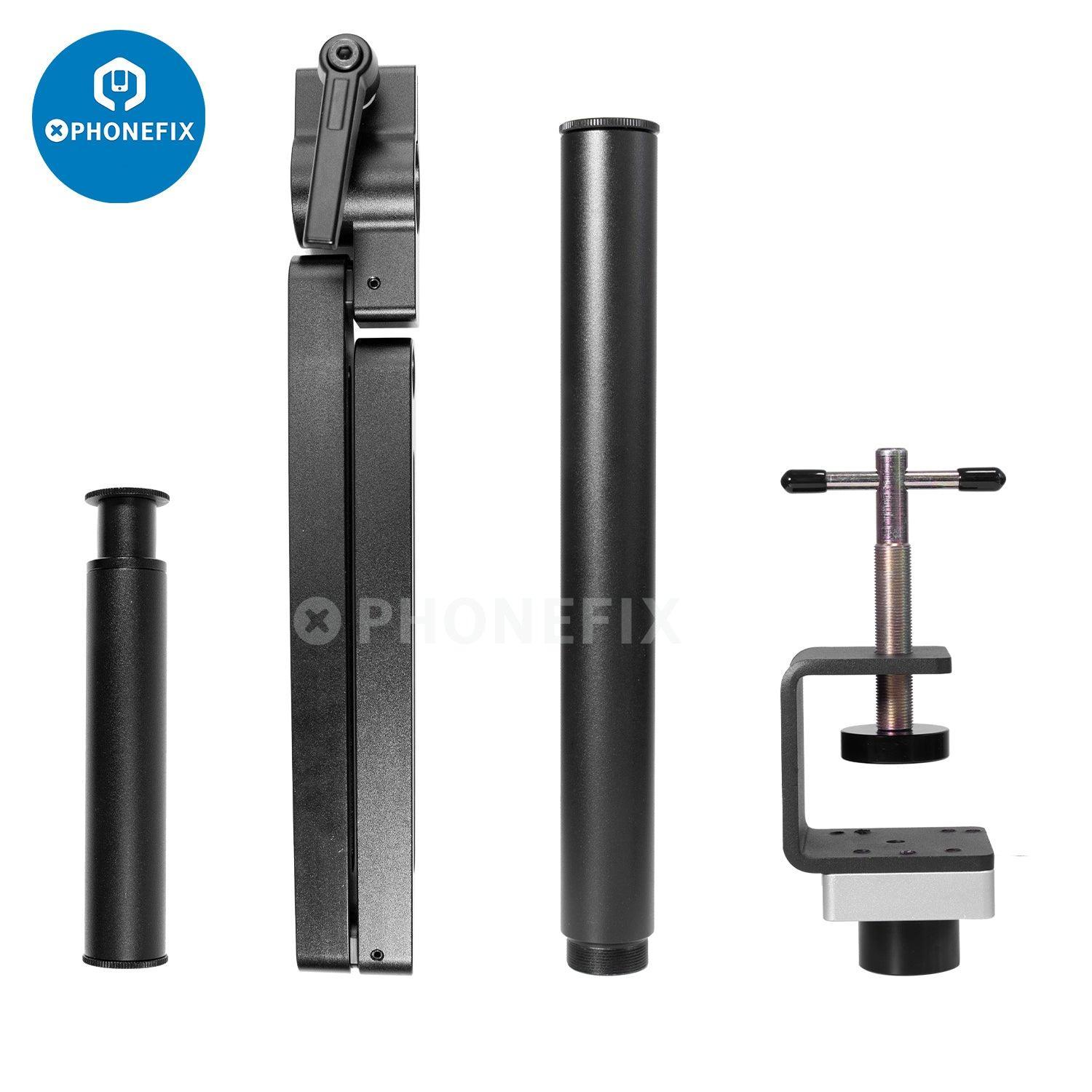 Rotatable Articulating Arm Microscope Arm Stand Bracket 50mm Holder - Image 2
