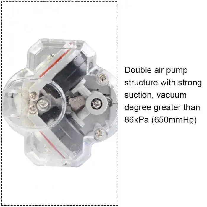 S-998P Electric Desoldering Gun Vacuum Double-Pump Solder Sucker - Image 5