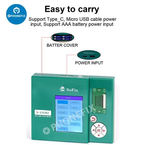 S-UEM2 USBC EDP Meter For MacBook Logic Board Repair - Image 2