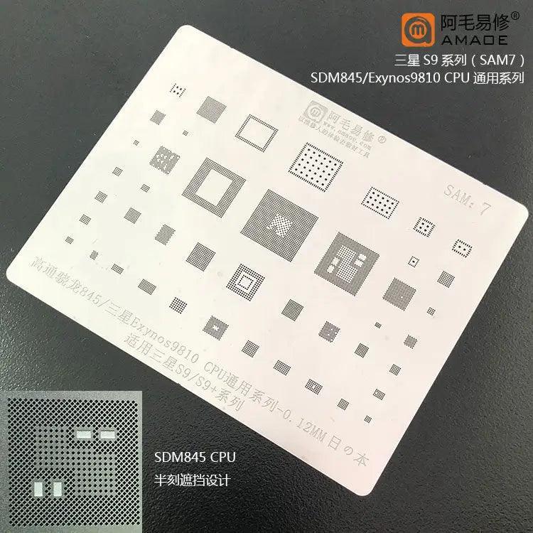 Samsung 0.12MM Universal Amaoe CPU BGA Reballing Stencil - Image 15