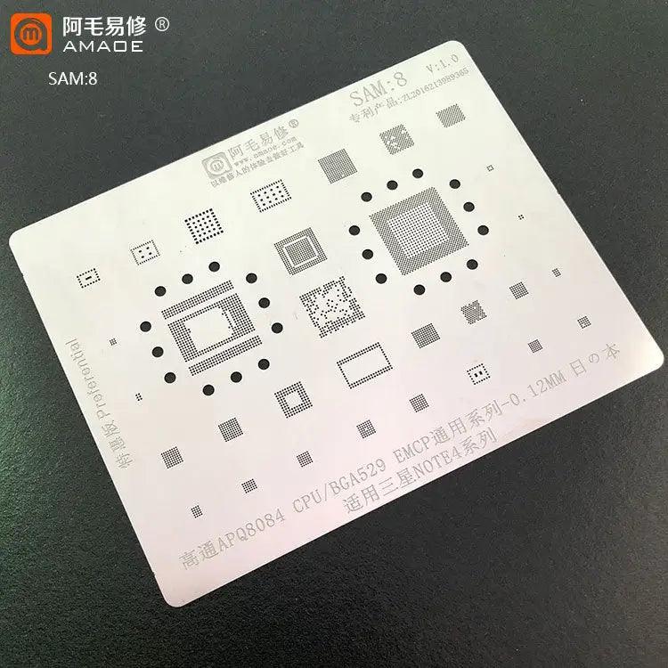 Samsung 0.12MM Universal Amaoe CPU BGA Reballing Stencil - Image 16