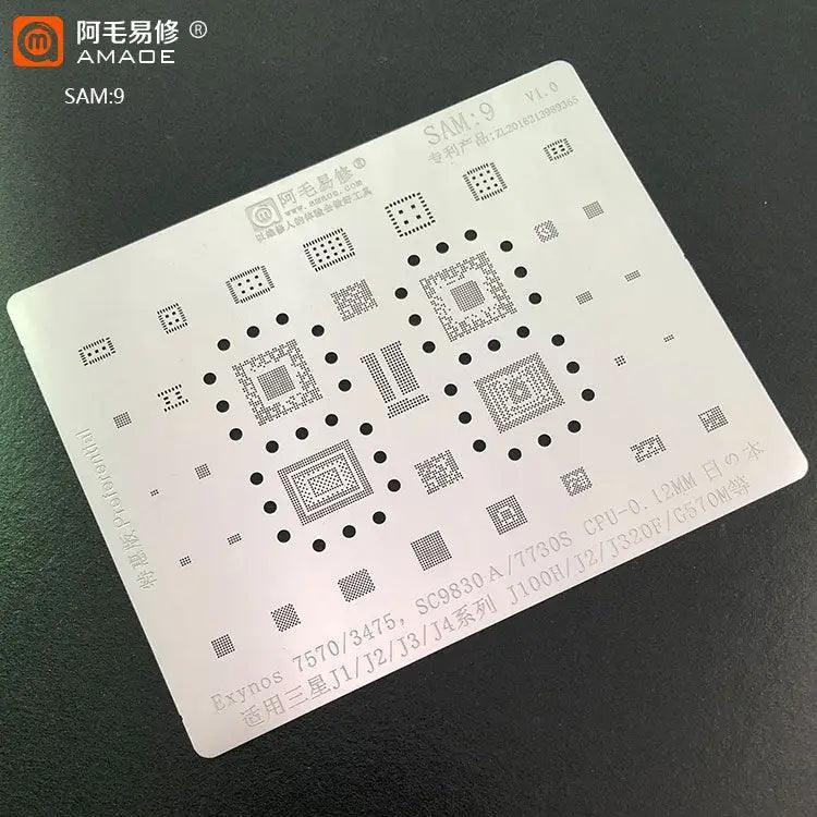 Samsung 0.12MM Universal Amaoe CPU BGA Reballing Stencil - Image 17