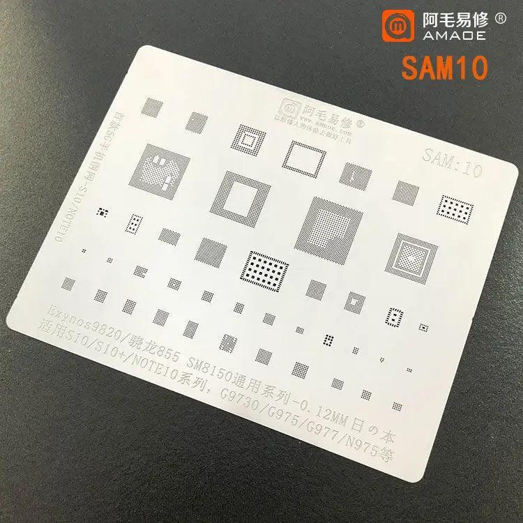 Samsung 0.12MM Universal Amaoe CPU BGA Reballing Stencil - Image 18