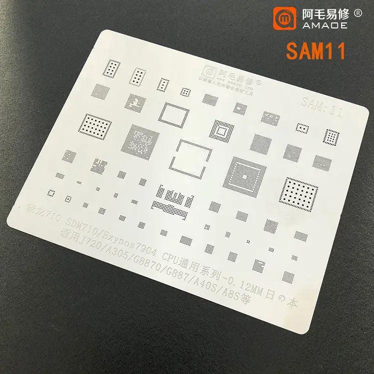 Samsung 0.12MM Universal Amaoe CPU BGA Reballing Stencil - Image 19
