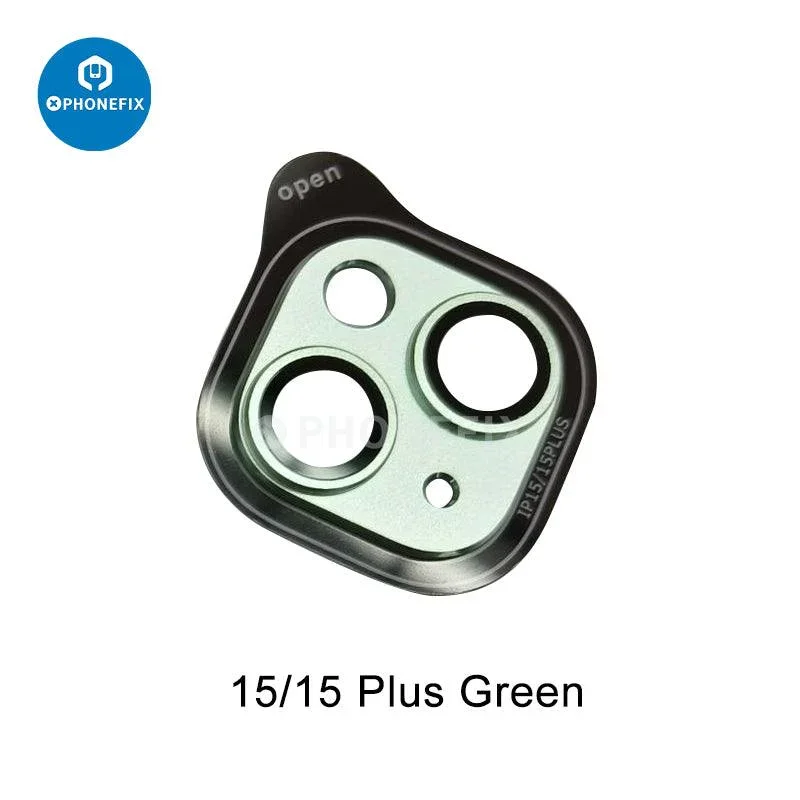 Shockproof Metal Rear Camera Lens Protector For iPhone 15 Series - Image 12