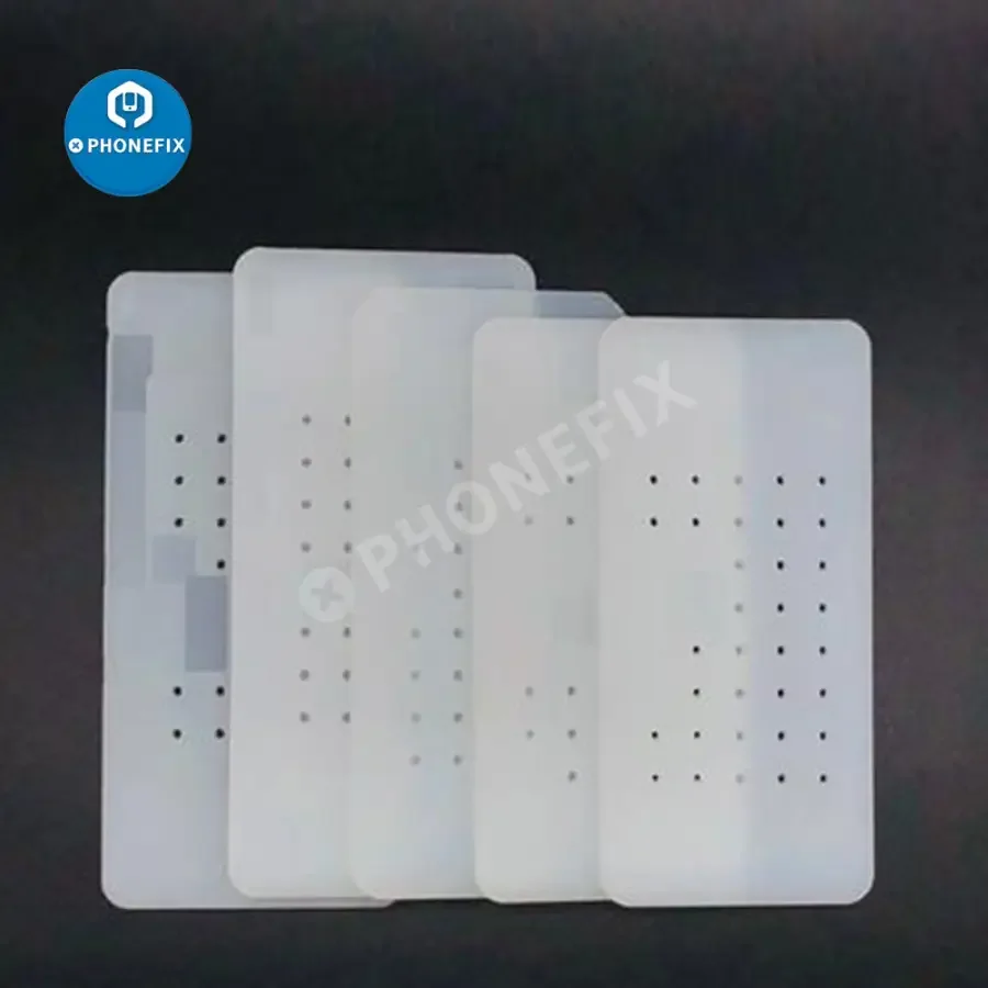Silicone Rubber Mat Pad for iPhone 14 12 Pro Max X XS Glue Cleaning - Image 3