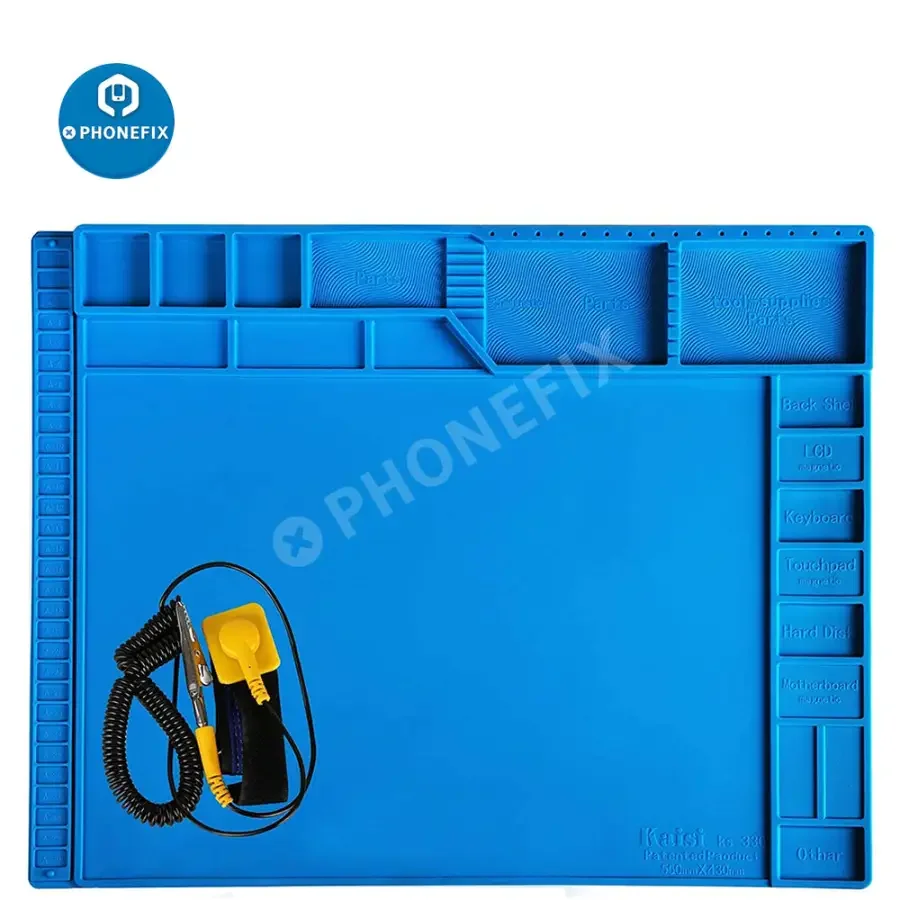 Silicone Soldering Mat With Magnetic Work Parts For Phone Repair - Image 7