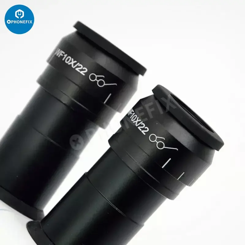 Simul-focal 8X-50X Industrial Trinocular Stereo Microscope With Lens - Image 5