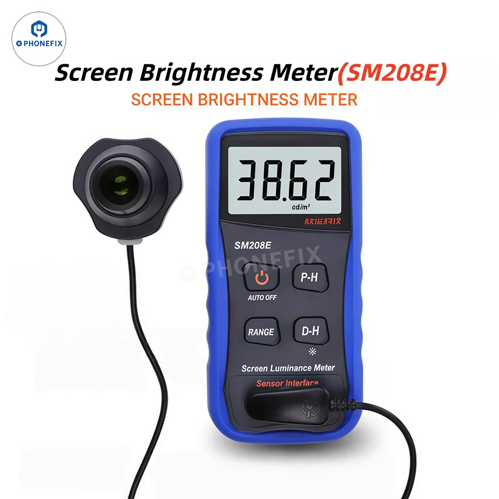 SM208E SM218E Screen Brightness Meter Phone/TV LCD Luminance Tester - Image 10
