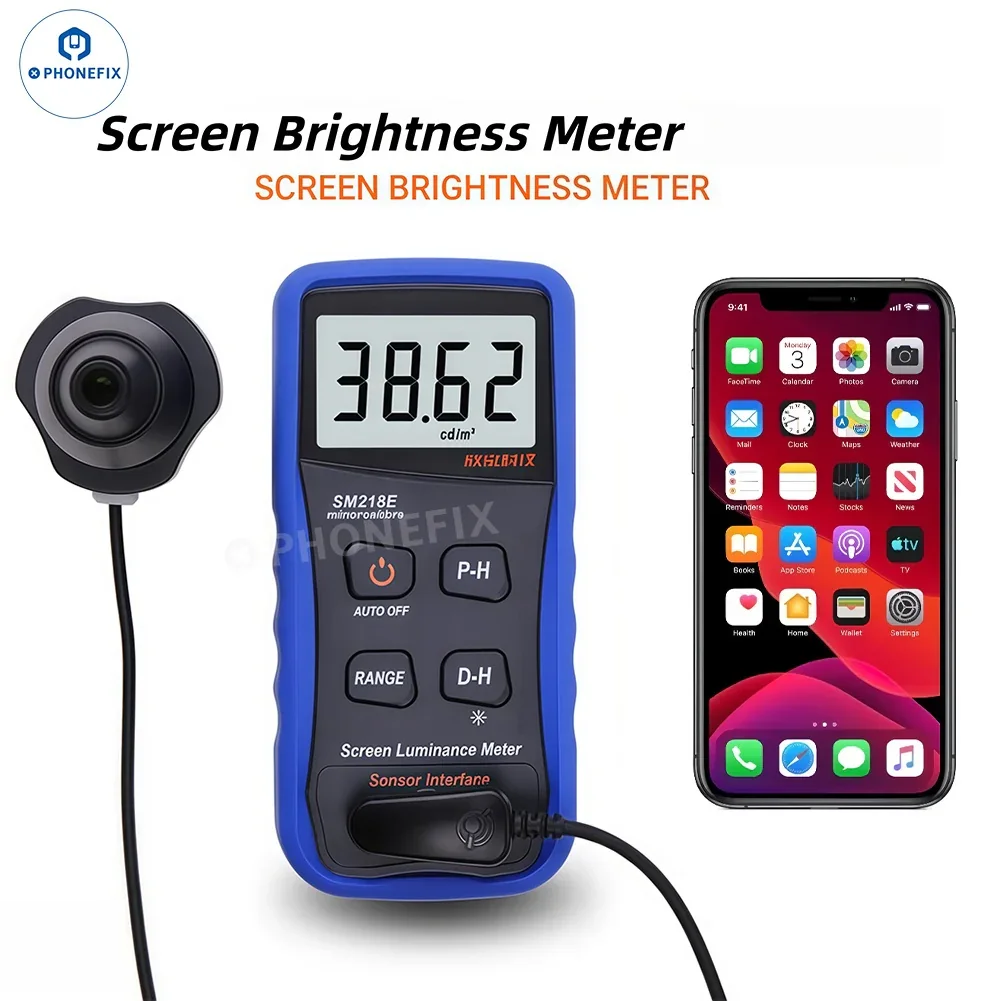 SM208E SM218E Screen Brightness Meter Phone/TV LCD Luminance Tester - Image 5